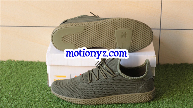 Adidas X Pharrell Williams Tennis Dark Green